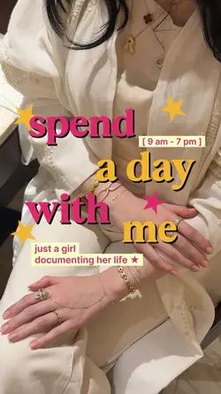 Spend a day w me