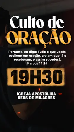 culto de oração 