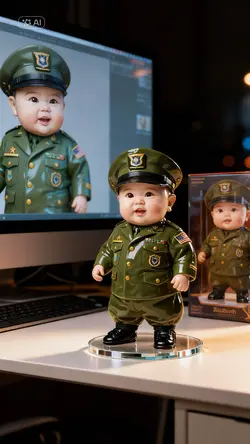 3D Action figure