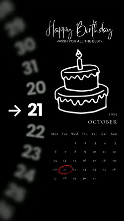 HBD 21 OCTOBER