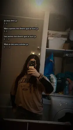 Je me vois comme ça