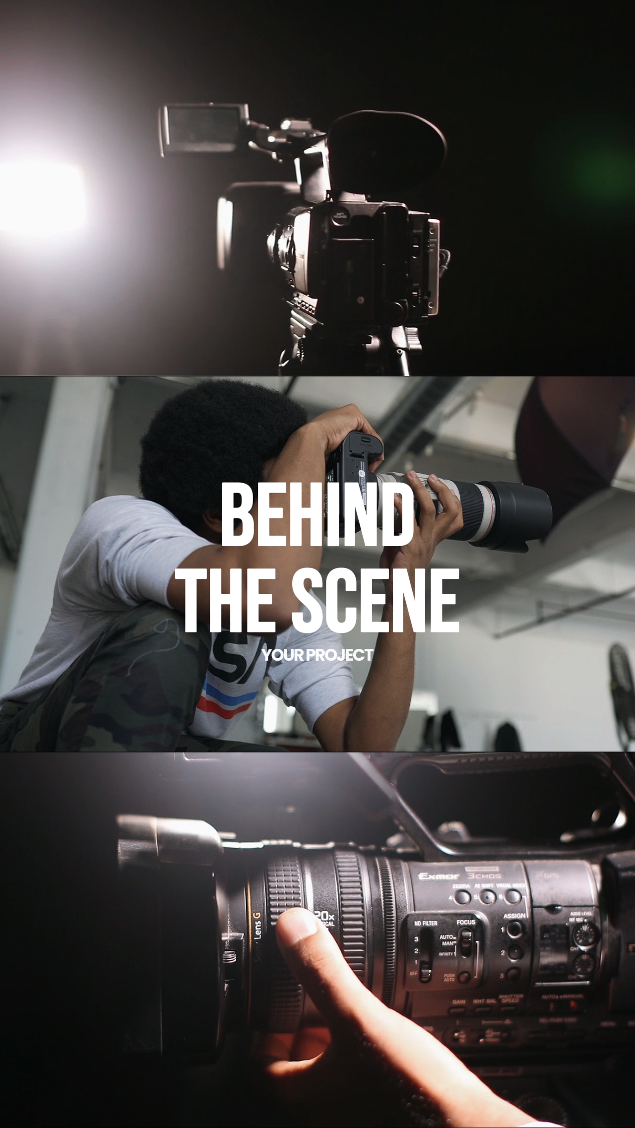 DETRÁS DE LAS ESCENAS