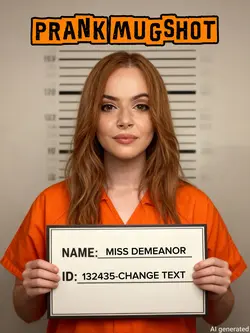 Mugshot Prank 