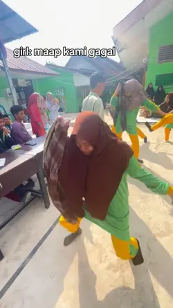 girl maap kami gagal