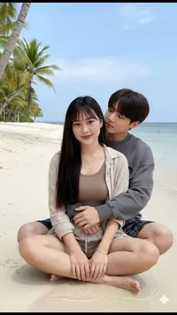 AI Poto pantai 