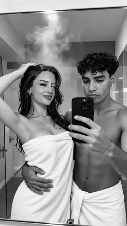 Selfie im Badezimmer