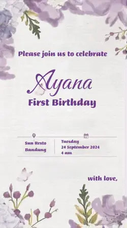 birthday invitations