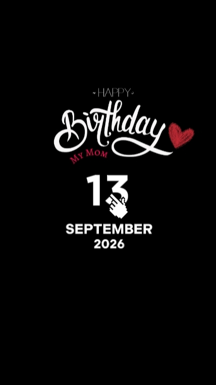 BDAY MOM 13 SEPT 