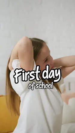 First Day of school