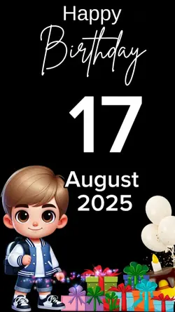 HBD My Son 17 August
