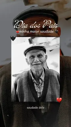 Pai saudades 😢 