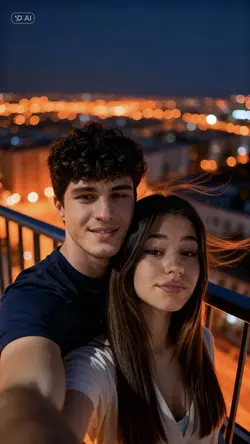 Couple Love Selfie