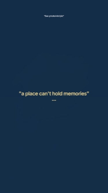 aplacecantholdmemori