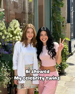 Ai celebrity twins 