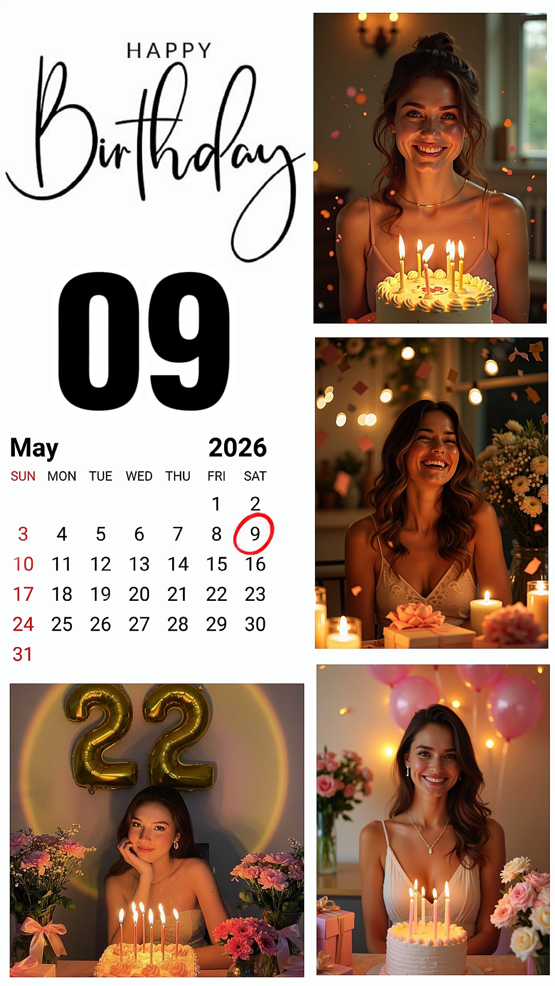 Hbd 09 May 