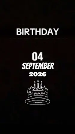 birthday 4 September