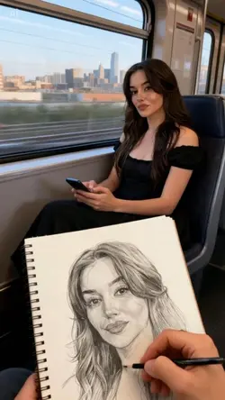 Drawn in silence