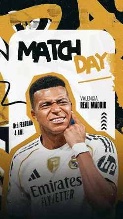 RETRO FLYER MATCHDAY