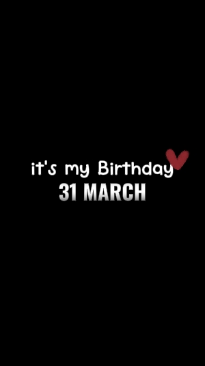 Ulang tahun 31 MARET 