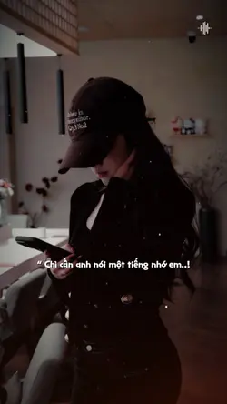 Chỉ cần anh nói một 