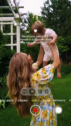 Obrigado Mãe! ❤️