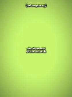 before after glow up