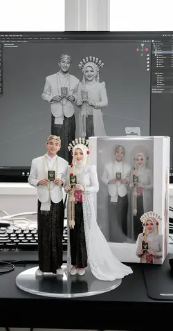 Tren Miniatur Couple