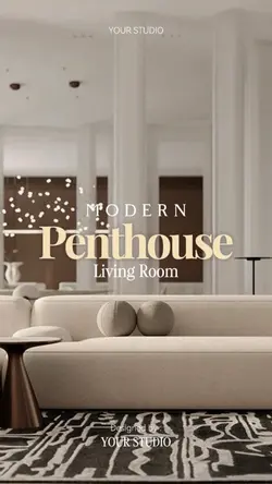 Penthouse livingroom