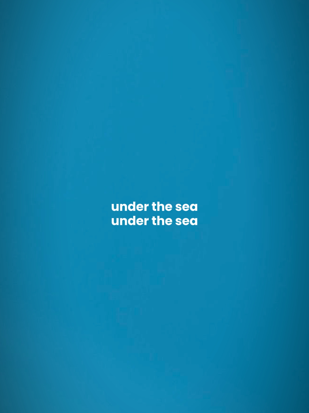 Sous la mer 
