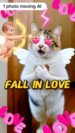 Fall in love💝動くAI