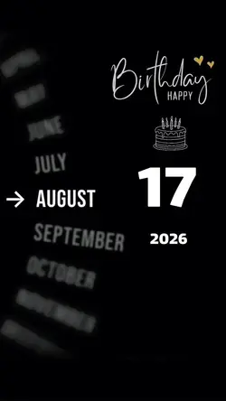 Hbd 17 August 2026