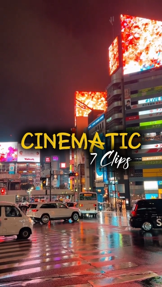 7 Clips Cinemáticos