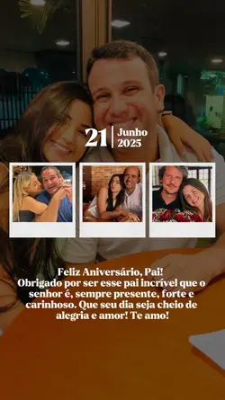 Parabéns Pai 