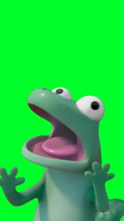 Tom the lizard silly