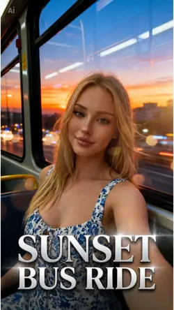 SUNSET BUS RIDE