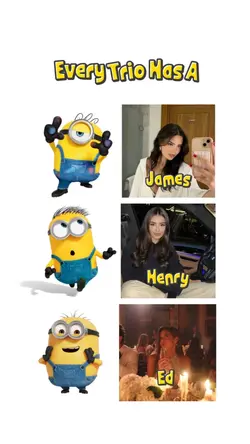 Minions trio friends