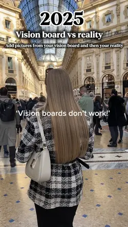 Vision board reality