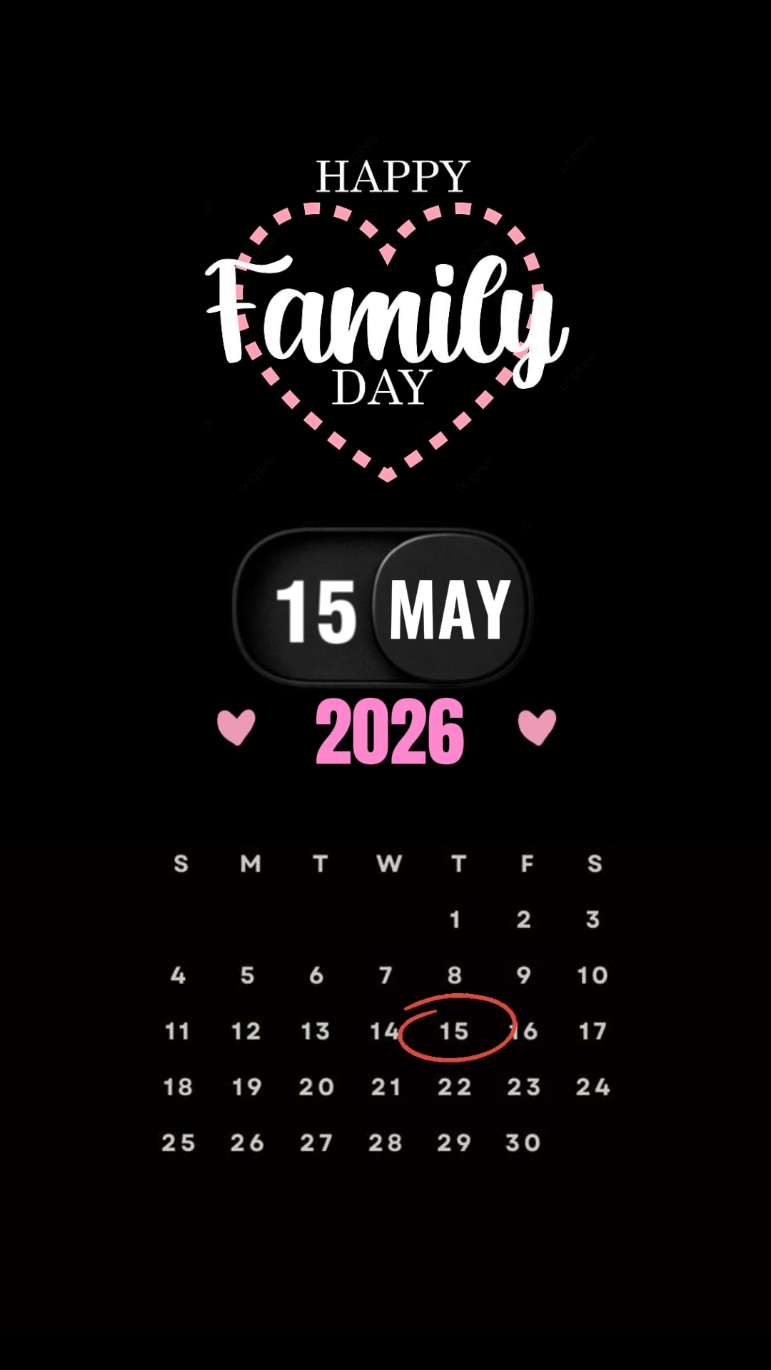 DIA DA FAMÍLIA 2026