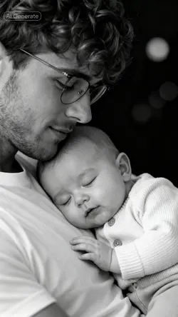 baby and dad
