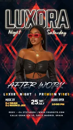 Poster Party Night