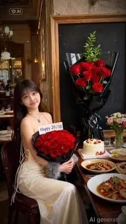 ghép ảnh 20/10 AI