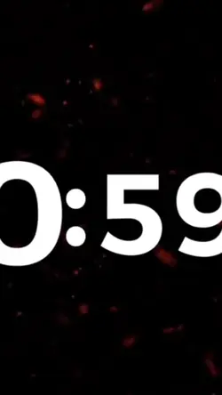 Countdown 1min.