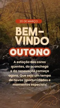 Bem-vindo outono