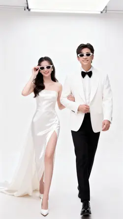 AI ghép ảnh cưới