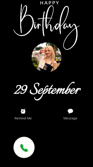 bday sister 29 sept