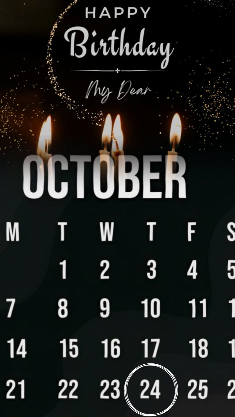 HAPPY BIRTHDAY 24