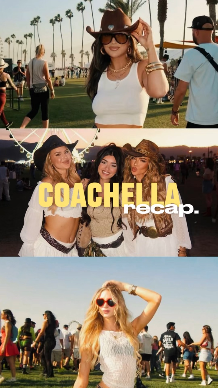 Coachella Recap🌵 🎡 ☀️