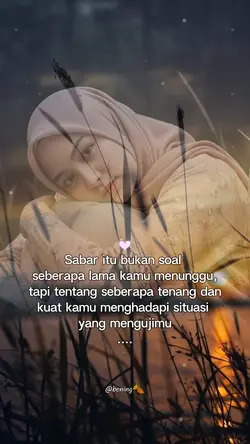 Sabar itu 