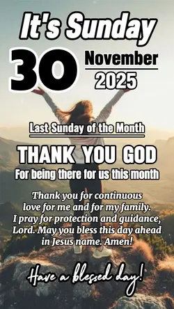 It's Sunday