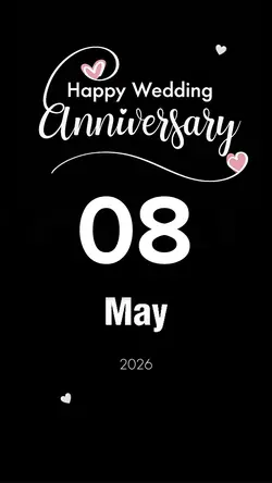 08 may anniversary
